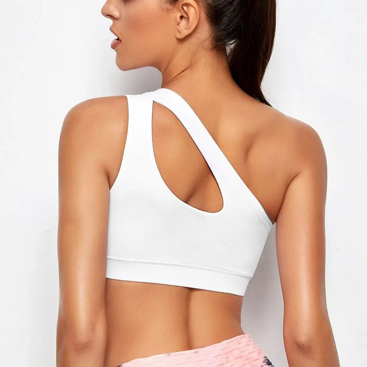 Drune | Einseitiger Push up Stoßfester Sport Bh Für Frauen