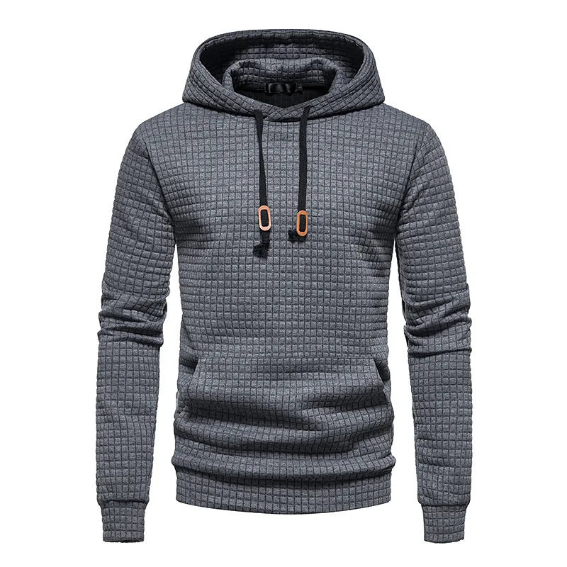 Drune | Herren Kapuzenpullover - Sommer Hoodie für Herren mit Struktur & Stil