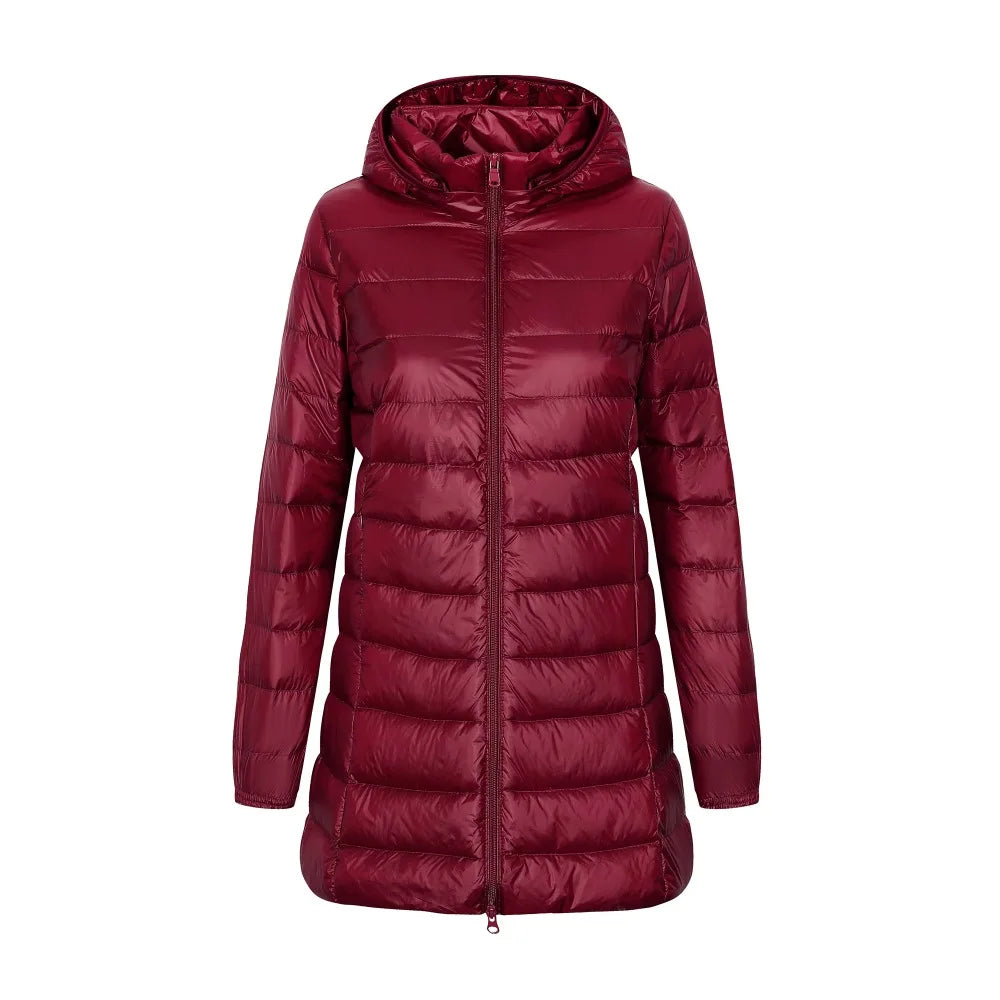 Drune | Winter Daunen Jacke - Mit Kapuze