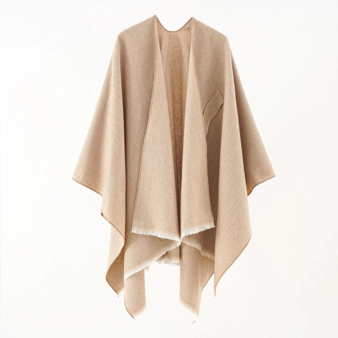 Drune | Kaschmir Poncho Retro & Stilvoll