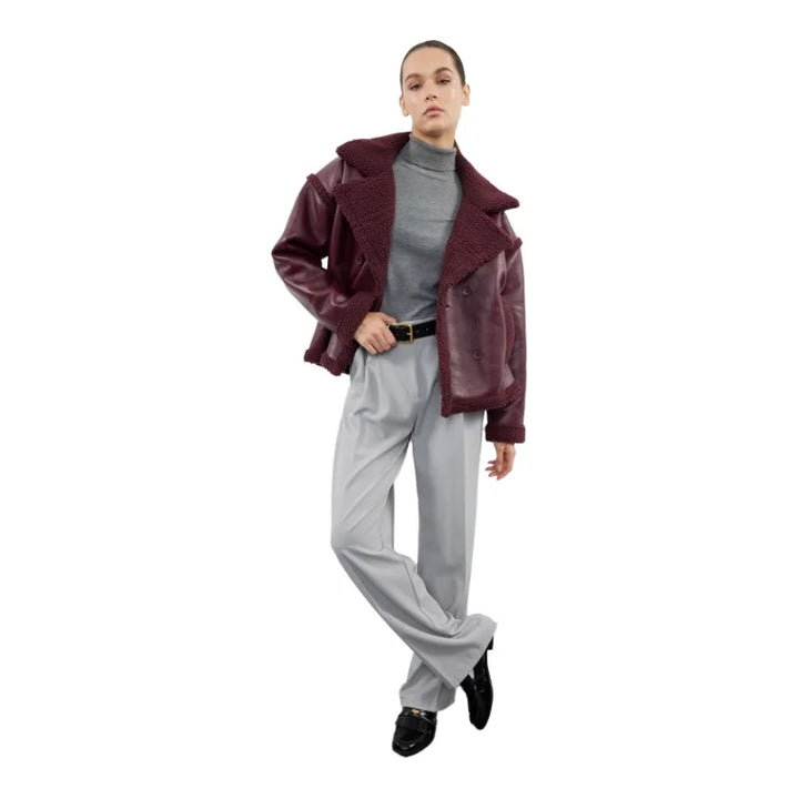 Drune | Jacke aus Kunstleder
