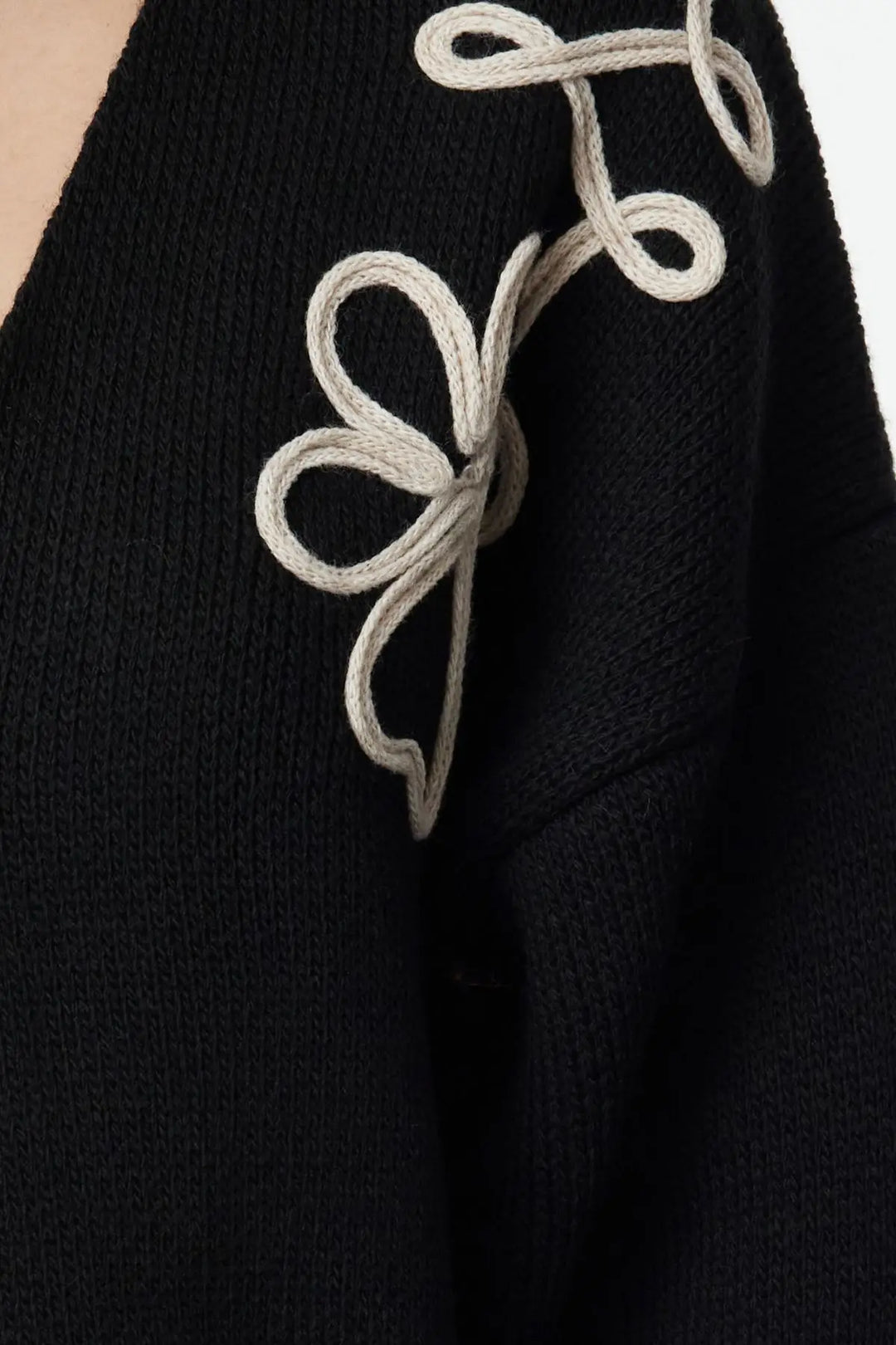 Drune | Eleganter Floral-Cardigan