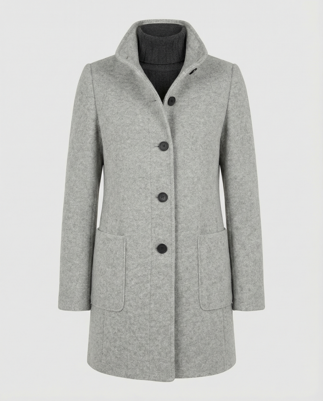 Damen Textil Kurzmantel mit Modernem & Elegantem Design | Drune