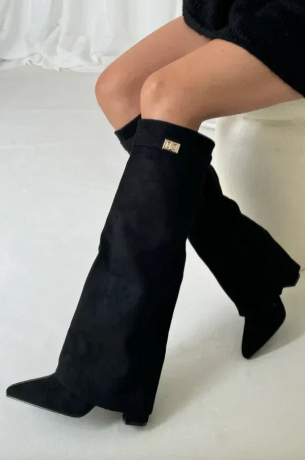 Drune | Hochwertige Kniehohe Stiefel