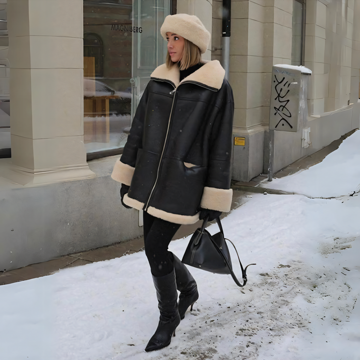 Drune | Luxus Winterjacke mit Pelzfutter