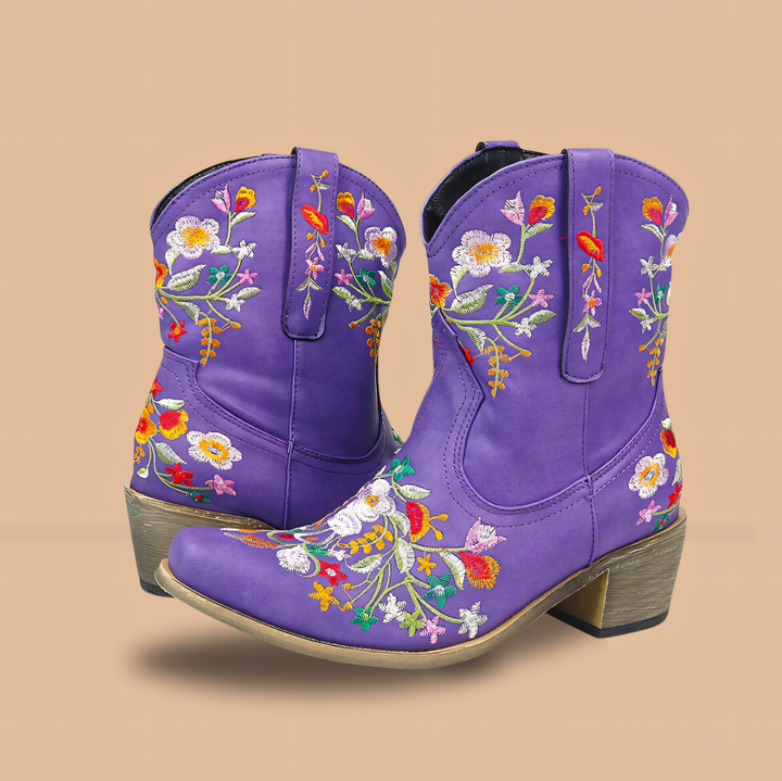 Drune | Wetterfeste Weinlese Cowgirl Stiefel