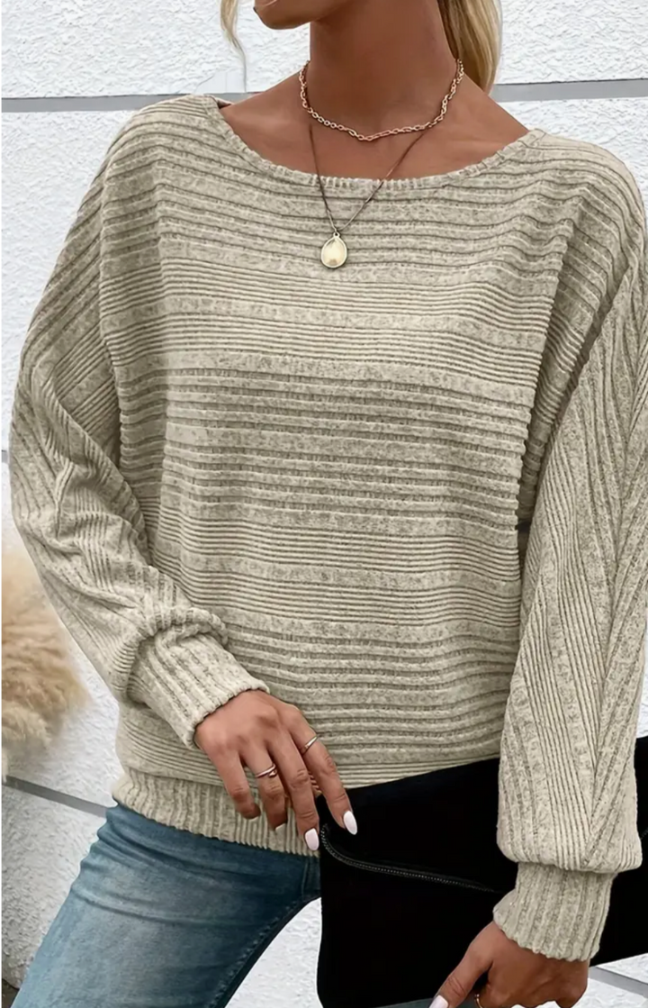 Drune | Gestreifter Pullover Für Mühelosen Alltagsstil Für Frauen
