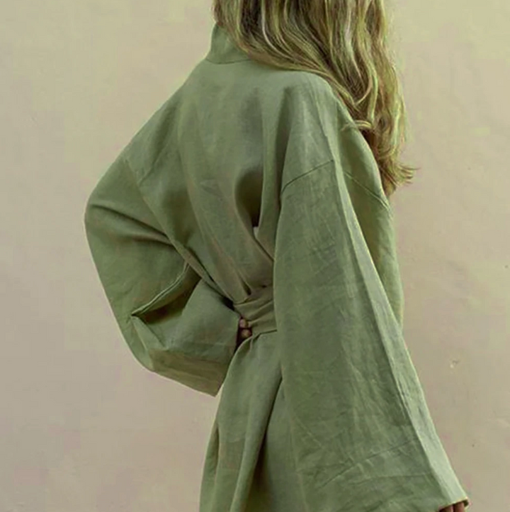 Drune | Luxus Kimono mit Gürtel