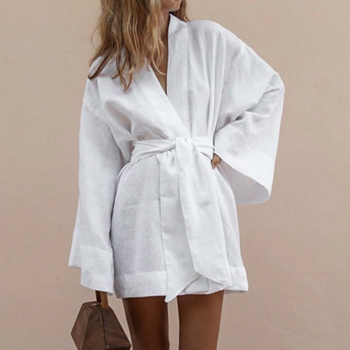 Drune | Luxus Kimono mit Gürtel