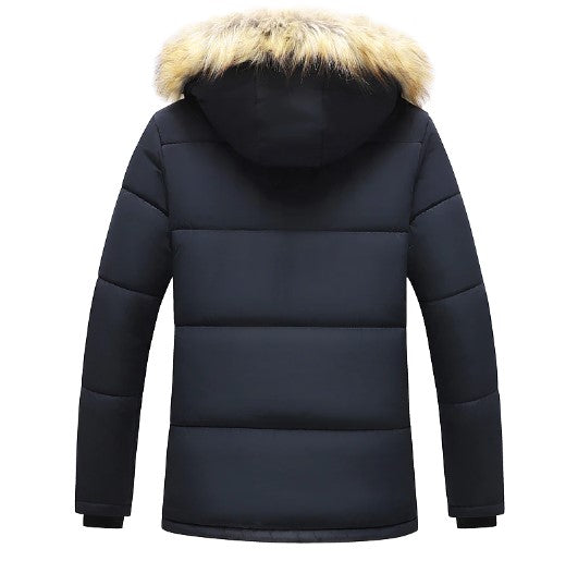Drune | Herren Kapuzen Winterjacke