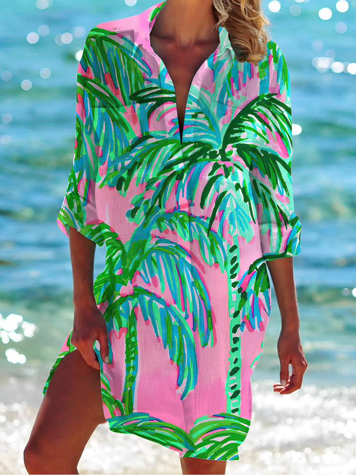 Drune – flexible button-down bluse