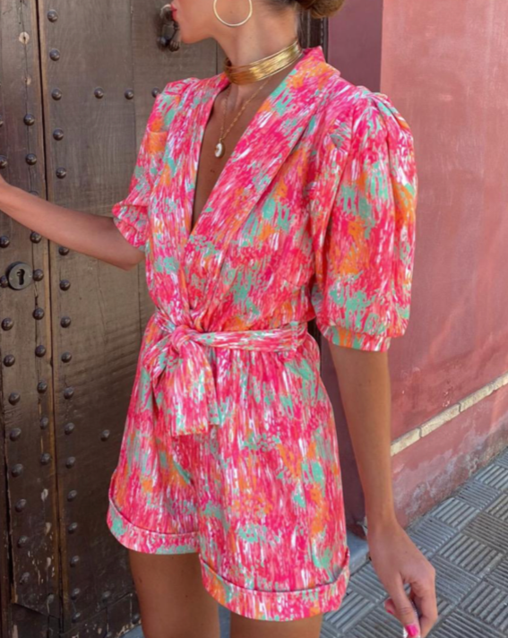 Drune | Farbiger Sommer-Overall
