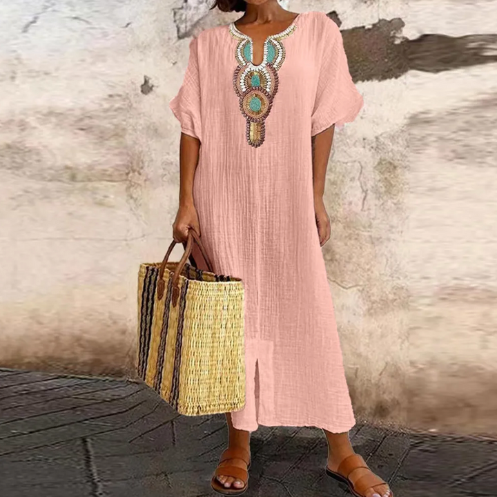 Drune Kleid | Elegantes langes Greek Kleid Boho Kleid für Frauen