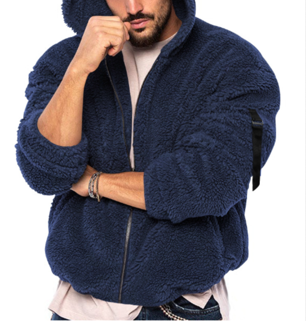 Drune | lässige Teddy Winterjacke für Männer