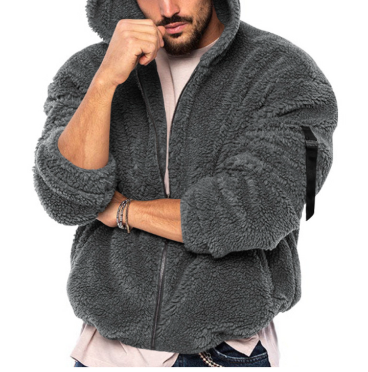 Drune | lässige Teddy Winterjacke für Männer