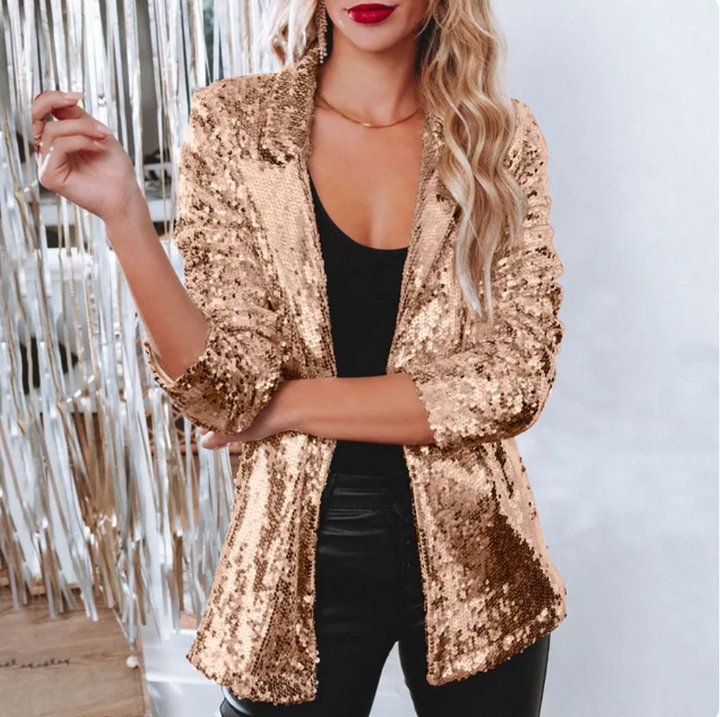 Drune | Glamouröser Pailletten-Blazer
