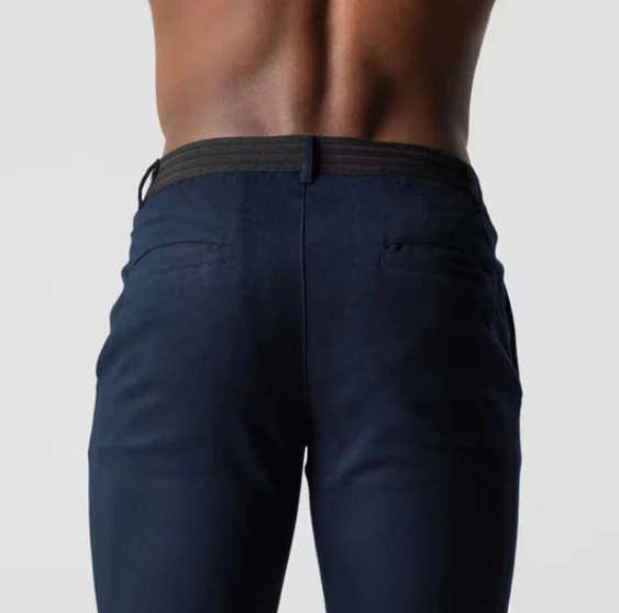 Drune | Ejecutivo Slim Fit Businesshose Mit Stilvollen Details, Komfort Und Klasse