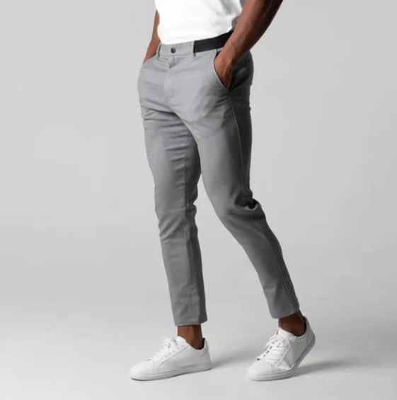 Drune | Ejecutivo Slim Fit Businesshose Mit Stilvollen Details, Komfort Und Klasse