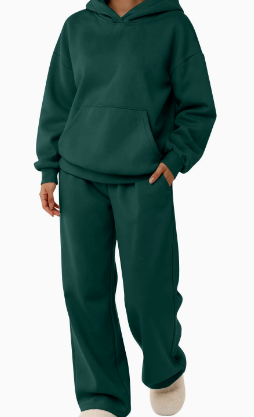Jogging Set Damen Komfort Weiches Set Loungewear | Drune