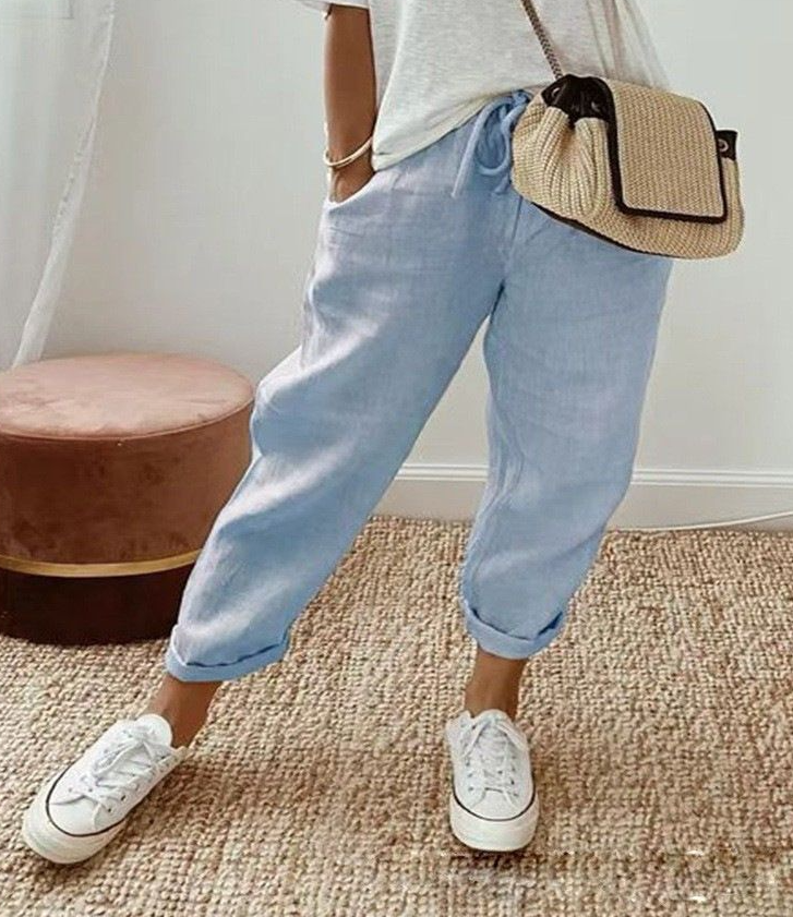 Drune | Boho-Sommerhose aus Baumwolle
