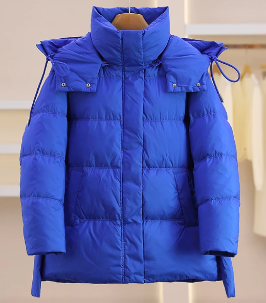 Damen wasserdichte Winterjacke mit voluminösem Schnitt Drune