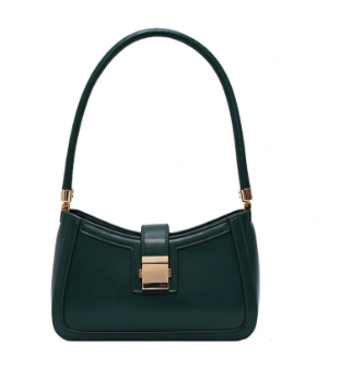 Drune Stilvolle Linke Schultertasche | Damen Designer Handtasche mit Reißverschluss