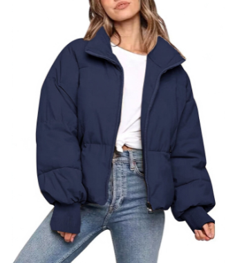 Damen oversized Daunenjacke Drune