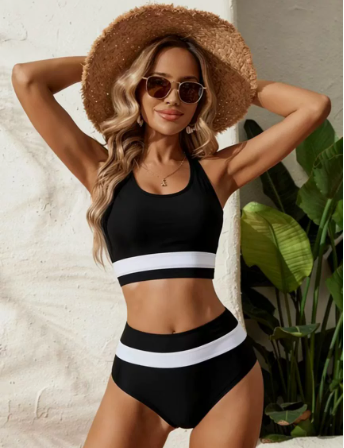 Drune | Brook Side Farbblock Bikini-Set