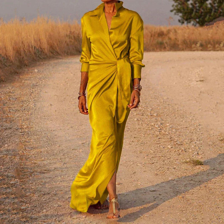 Drune | Elegantes Sommerkleid mit Wickelausschnitt für Damen