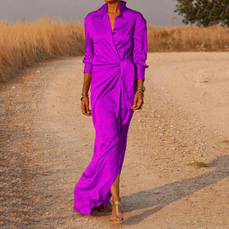 Drune | Elegantes Sommerkleid mit Wickelausschnitt für Damen