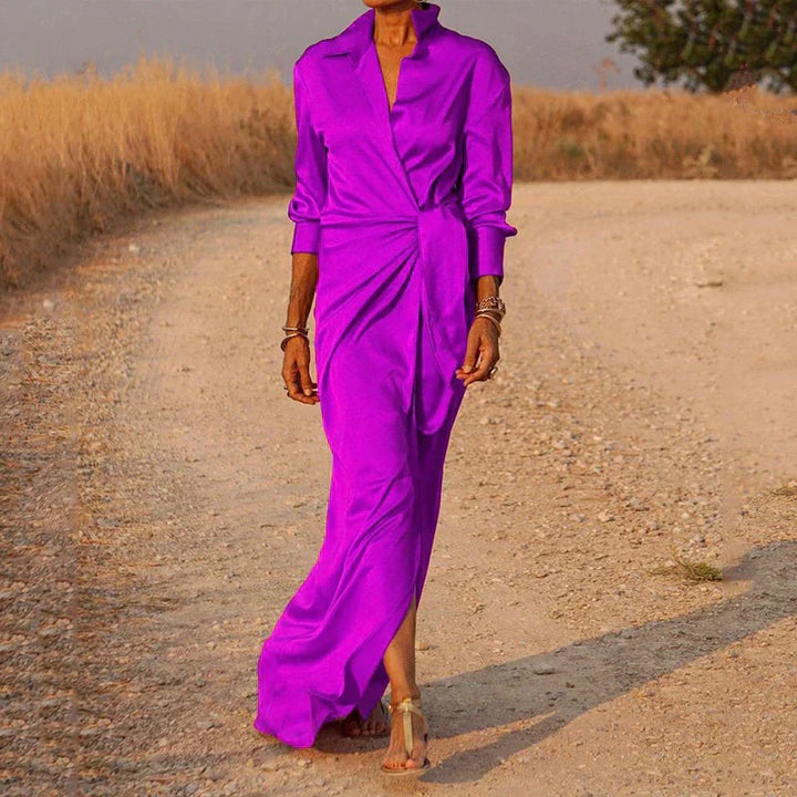 Drune | Elegantes Sommerkleid mit Wickelausschnitt für Damen