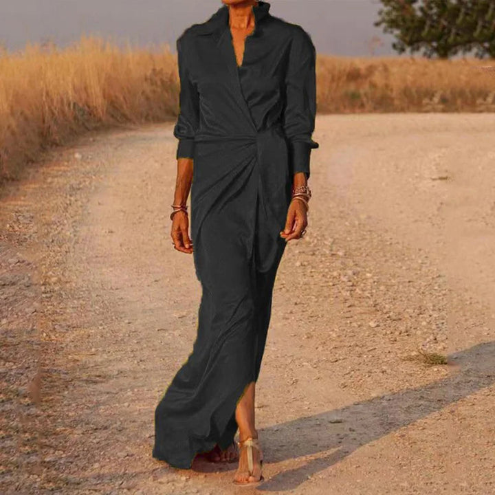 Drune | Elegantes Sommerkleid mit Wickelausschnitt für Damen