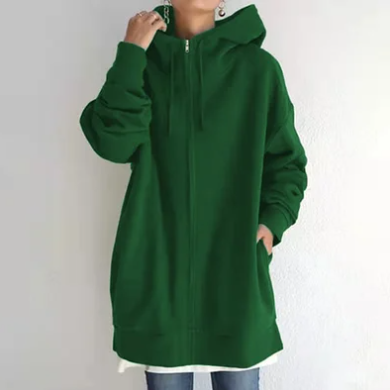 Drune | Damen-Hoodie mit Reißverschluss für Herbst/Winter