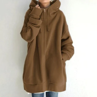 Drune | Damen-Hoodie mit Reißverschluss für Herbst/Winter