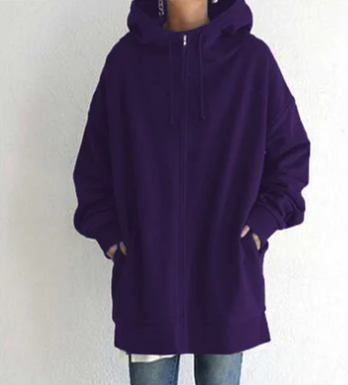 Drune | Damen-Hoodie mit Reißverschluss für Herbst/Winter