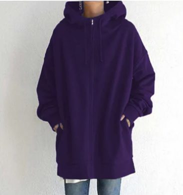 Drune | Damen-Hoodie mit Reißverschluss für Herbst/Winter