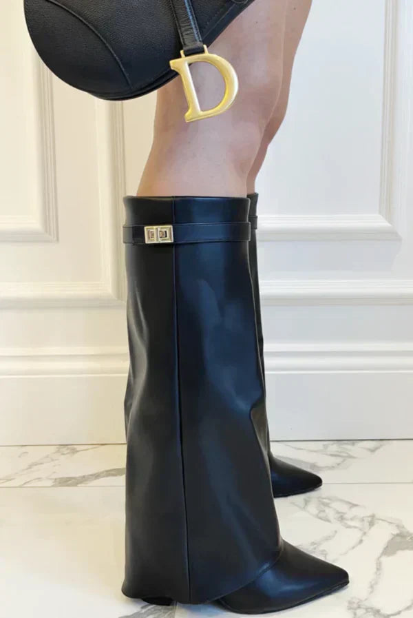 Drune | Hochwertige Kniehohe Stiefel