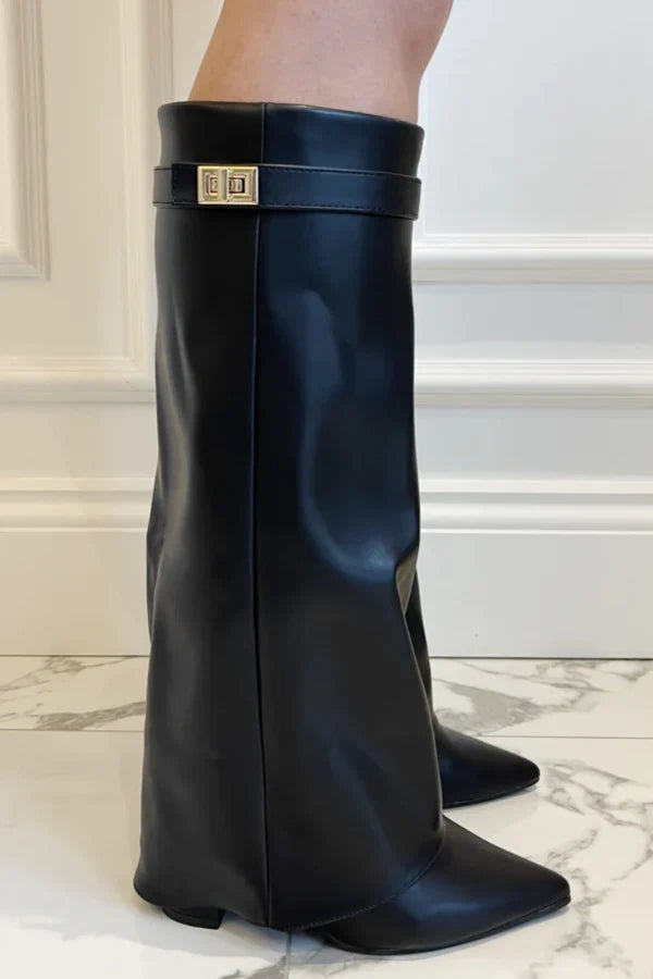 Drune | Hochwertige Kniehohe Stiefel