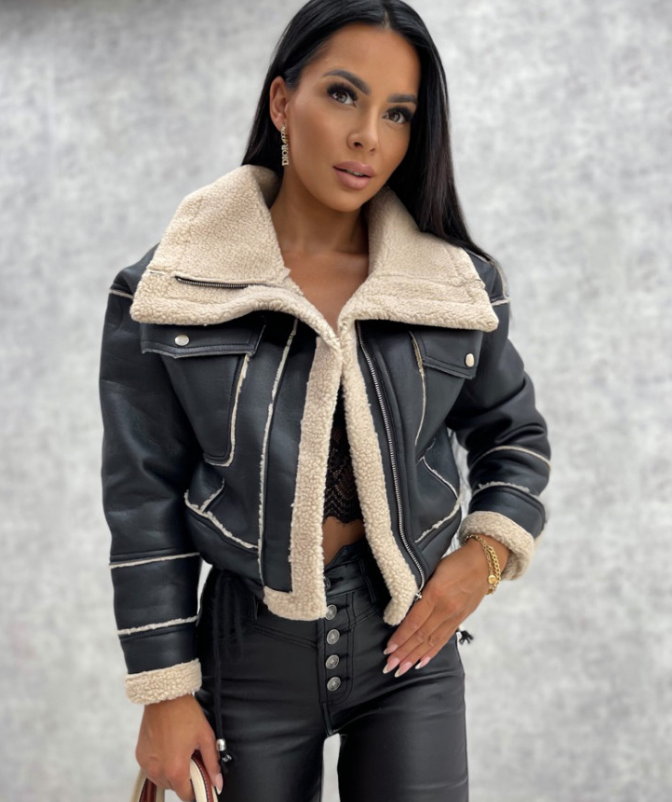 Drune | Pilotjacke mit Fleece für Frauen