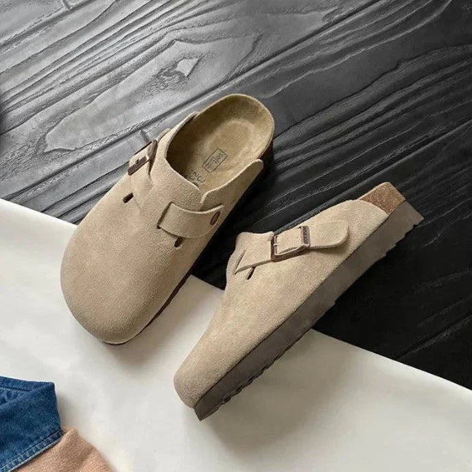 Drune | Unisex Leder Sandalen, Elegant Und Komfortabel