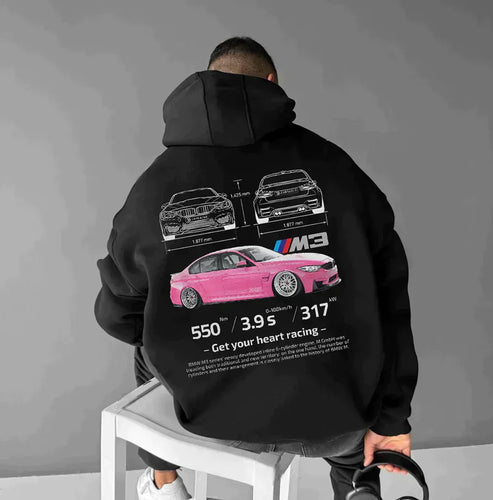 Drune | Überdimensionale Racing Hoodie