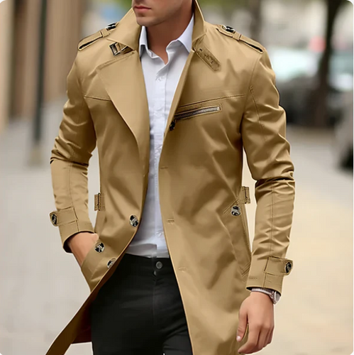 Drune | Trenchcoat Casual Elegant für Herren