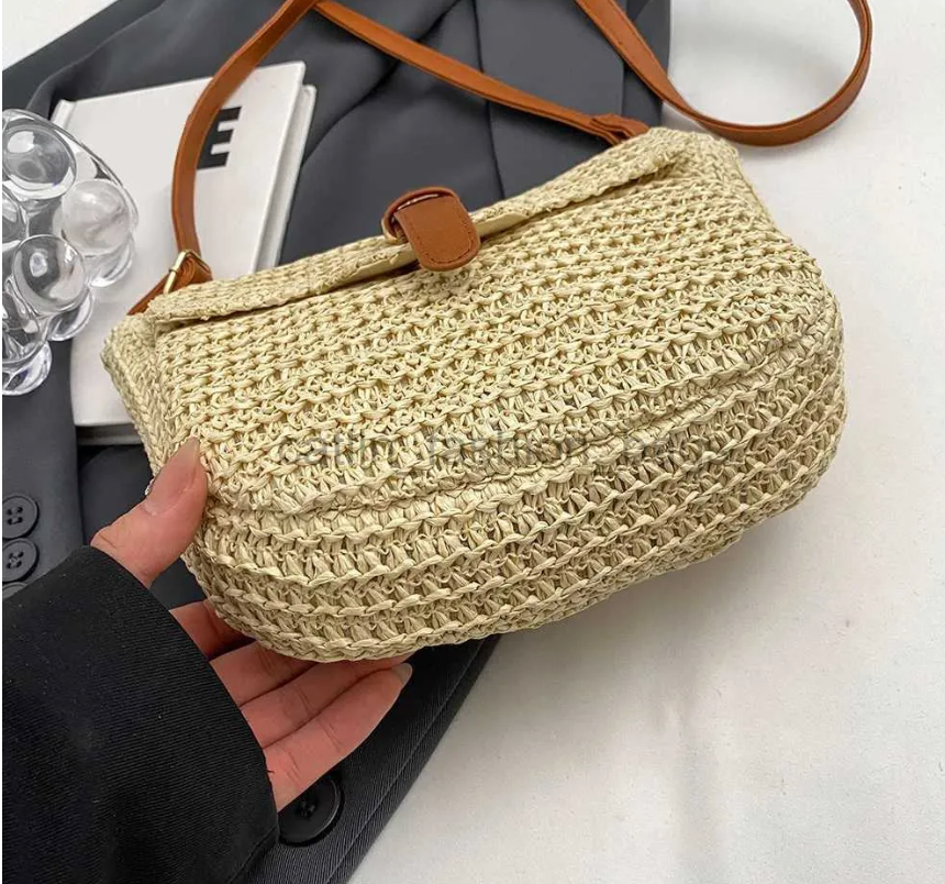 Drune | Schultertasche mit Lederriemen