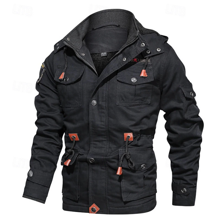Drune | Warme Herren Winterjacke Mit Futter