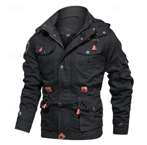Drune | Warme Herren Winterjacke Mit Futter