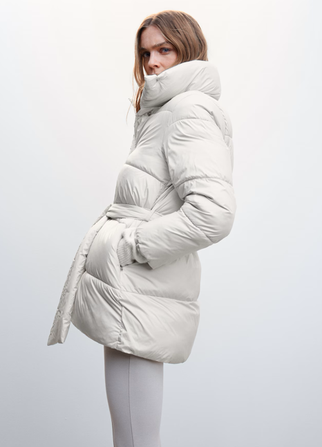 Drune | Pufferjacke Damen Normale Passform Warmer Schutz Essentielle Eleganz