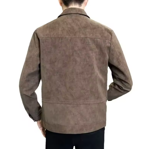 Drune | Stylish Zipper Leather Jacket
