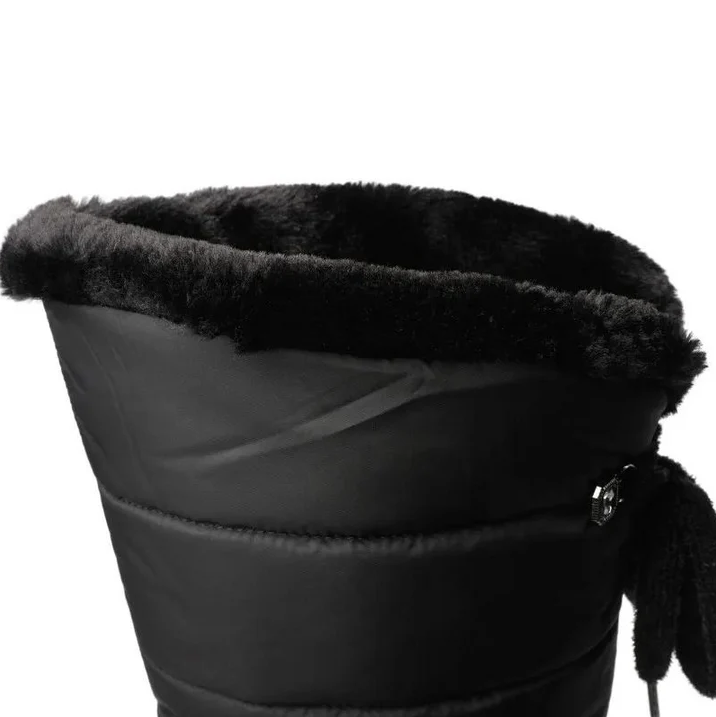 Drune | winterstiefel - pelzgefütterte kniehohe schneestiefel für frauen
