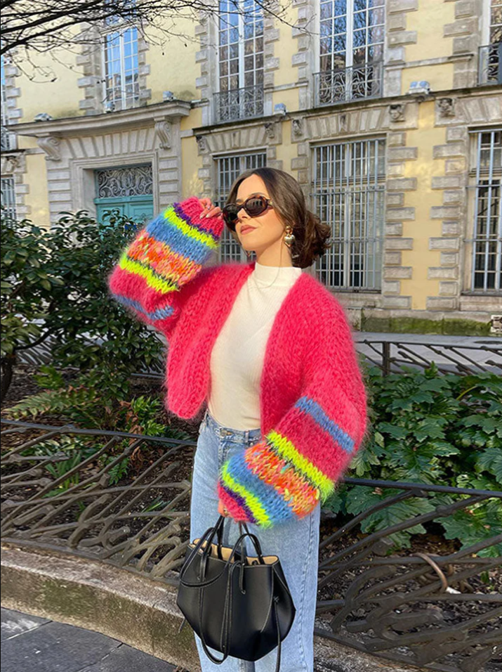 Drune | Übergroße Strickjacke