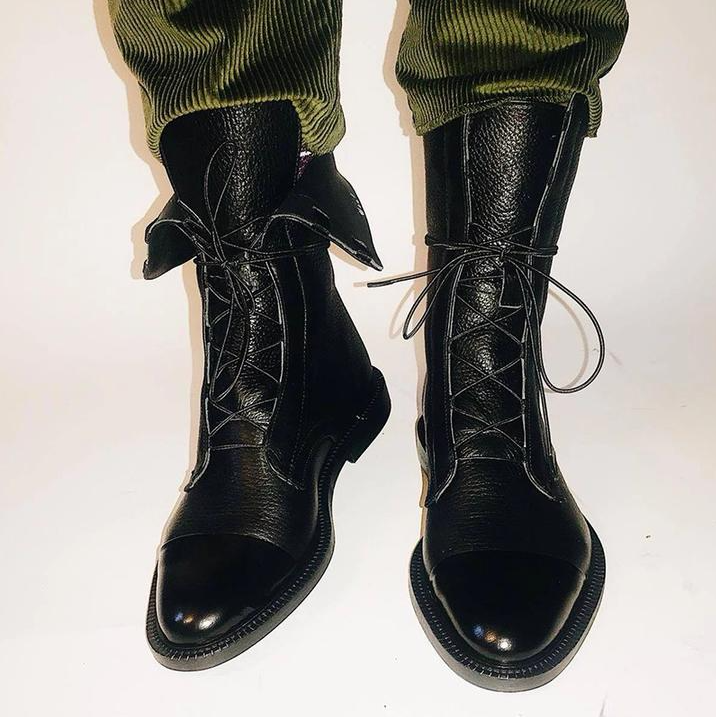 Drune | komfortstiefel für damen mit memory-schaum-polsterung